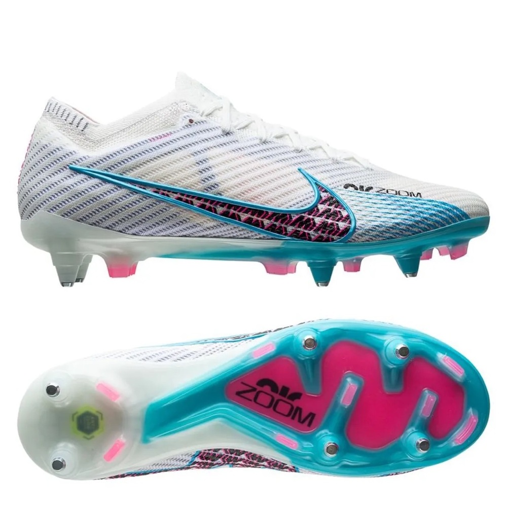 NEW!! Nike Zoom Mercurial Vapor 15 Elite SG-Pro Anti-Clog Traction M6 / W7.5